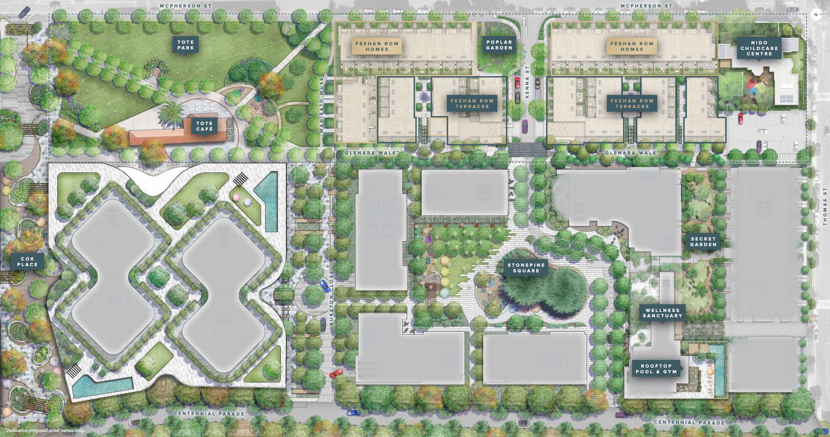 [Townhouses] Feehan Row at Moonee Valley Park, Moonee Ponds OpenLot